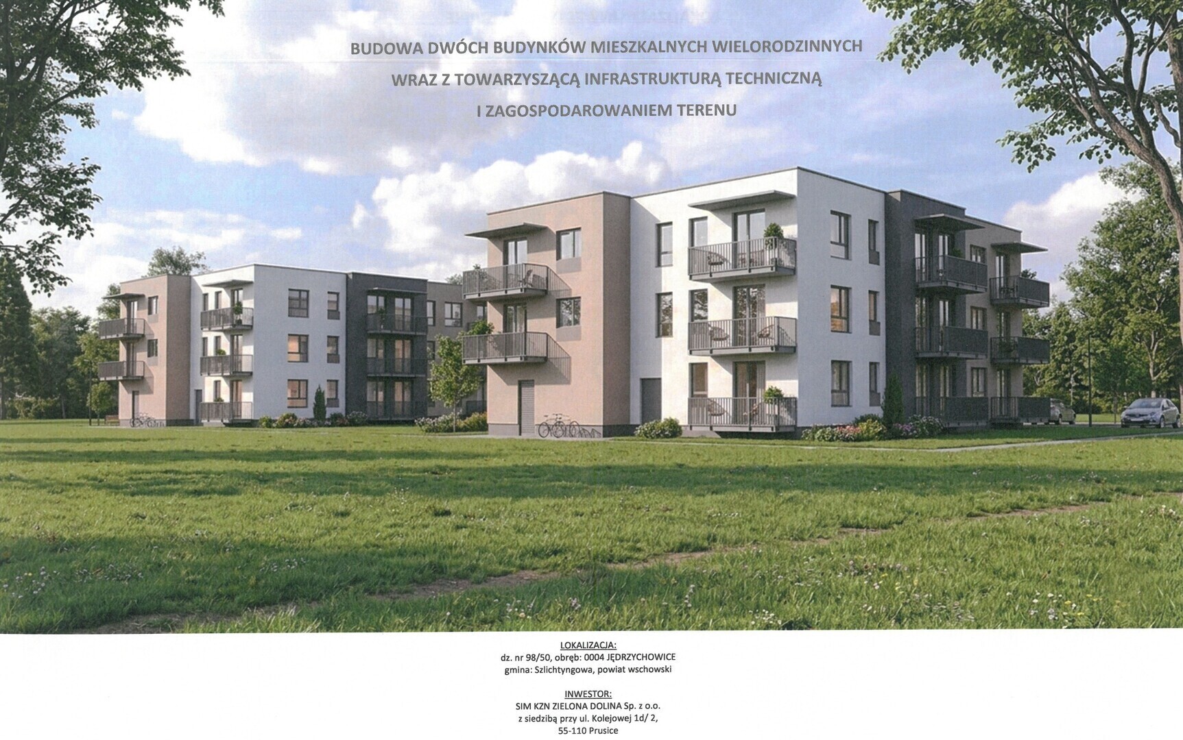 Prace projektowe rozpoczęte. Takie bloki staną w gminie Szlichtyngowa