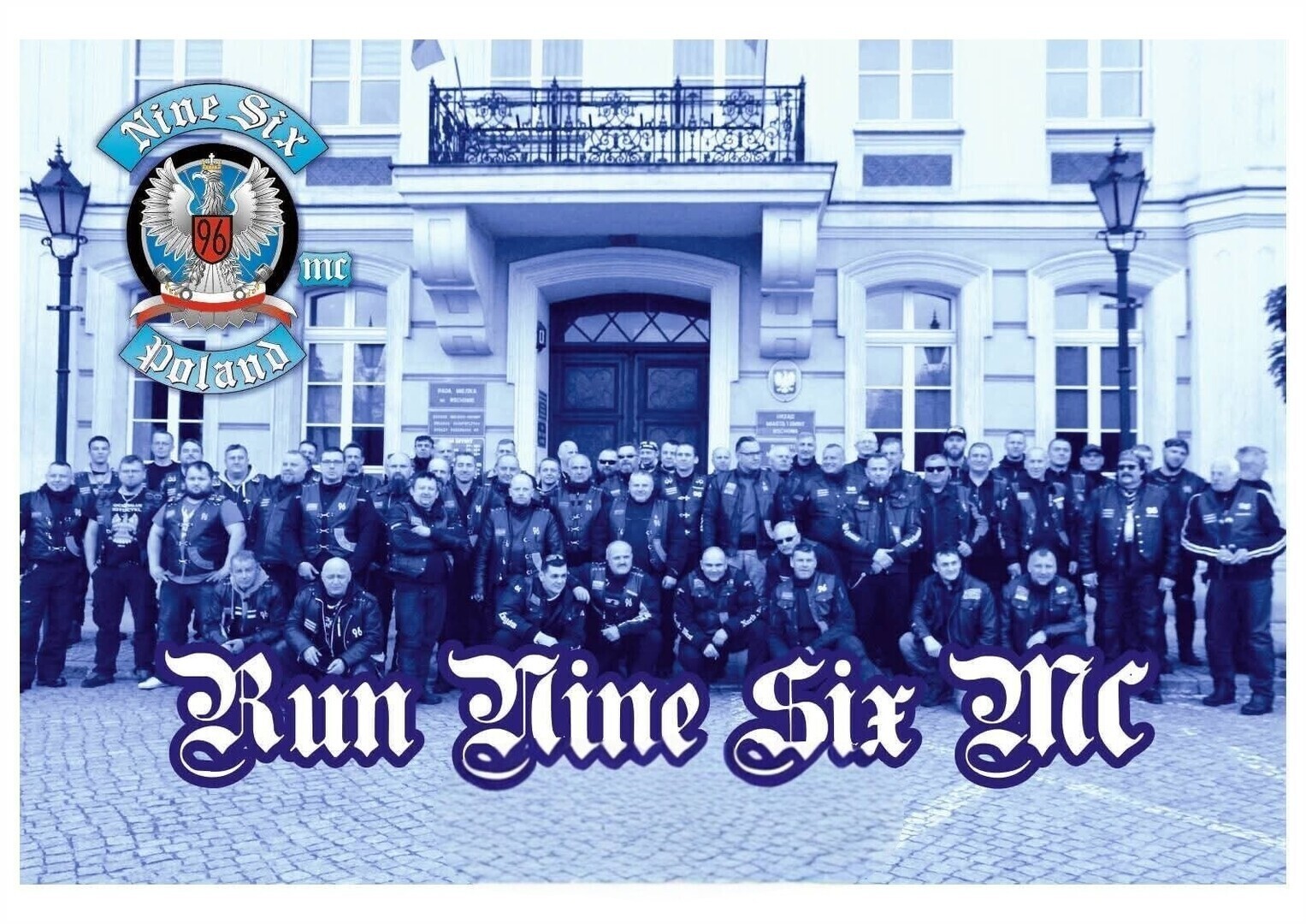 Motocykliści klubu Nine Six MC na zlocie we Wschowie