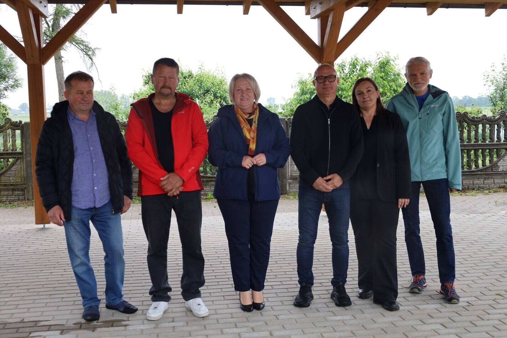 Górczyna ma nową wiatę biesiadną. Budowała ją firma ze Wschowy