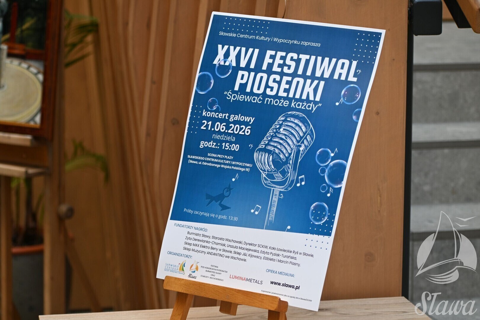 Konkurs wokalny Śpiewaćmoże każdy w Sławie