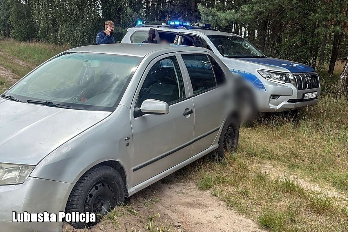 Uciekał skodą po drogach gminy Szlichtyngowa