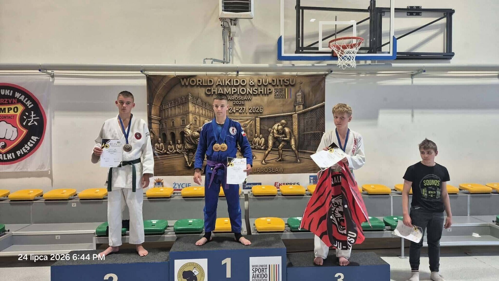 Srebro mistrzostwświatadla zawodnika ze Wschowy. Szymon Górski stanął na podium