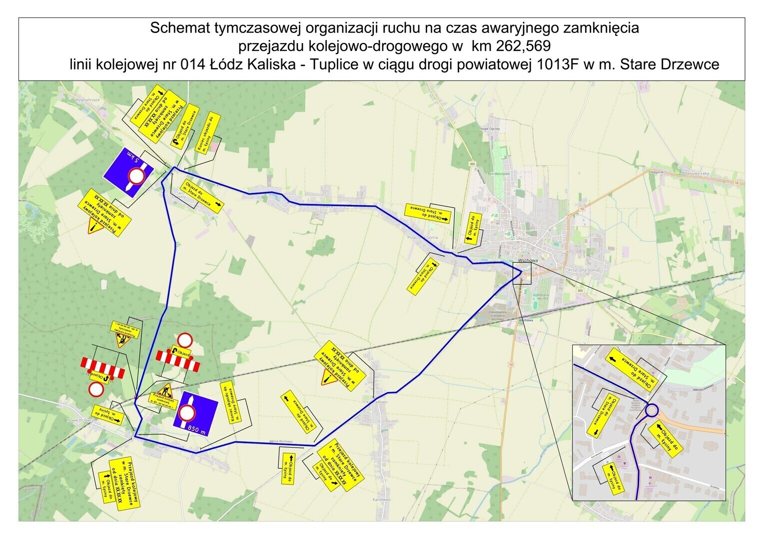 PKPPLKcałkowiciezamykaprzejazdkolejowo-drogowywStarychDrzewcach