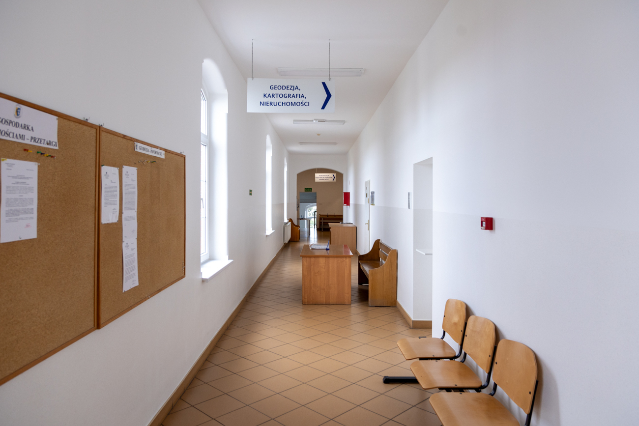 Wnętrze Starostwa Powiatowego we Wschowie