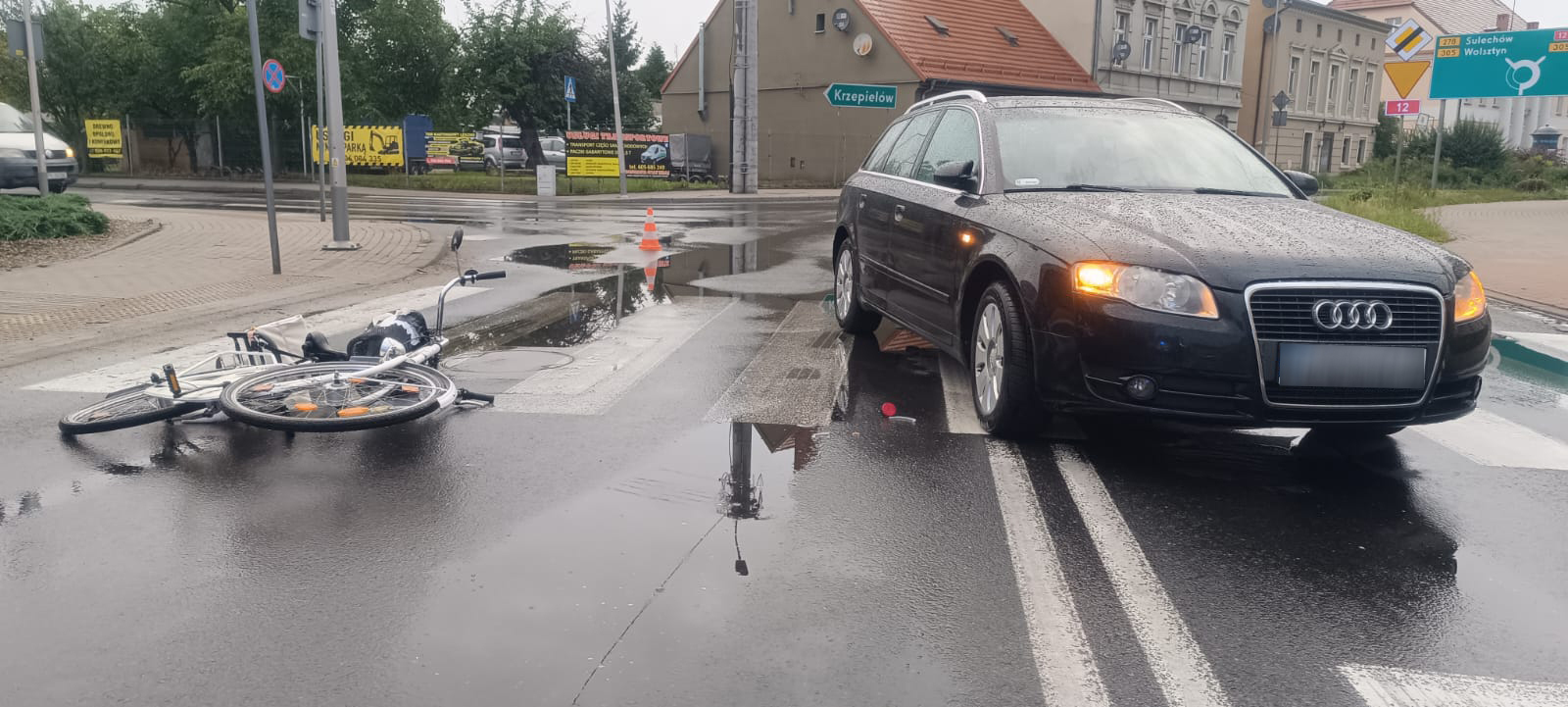 Potrącenie we Wschowie