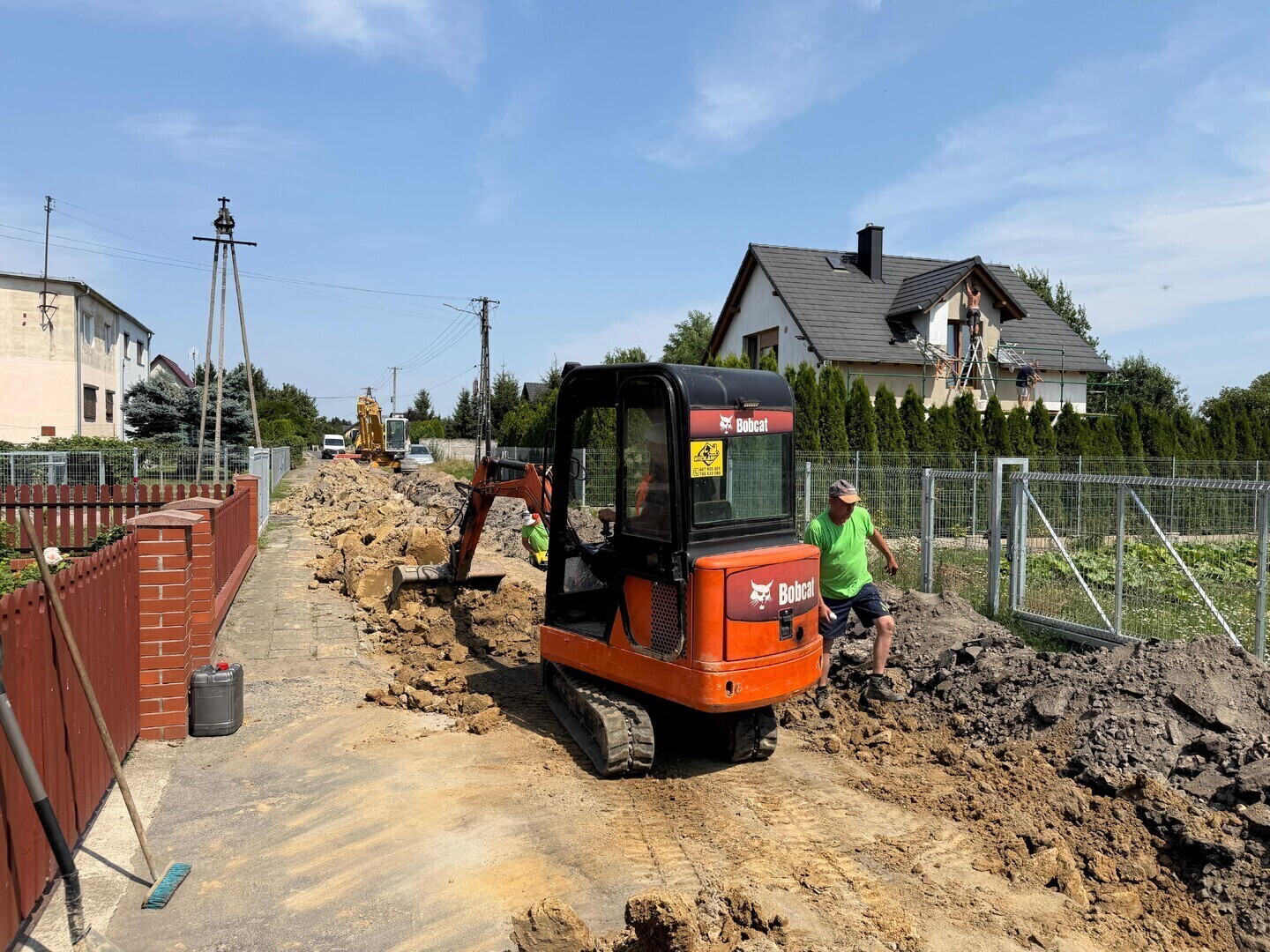 Budowa kanalizacji w Konradowie