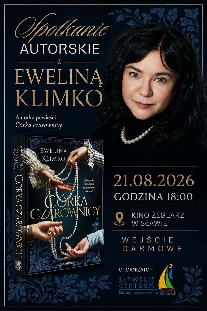 Spotkanie autorskie z Eweliną Klimko plakat