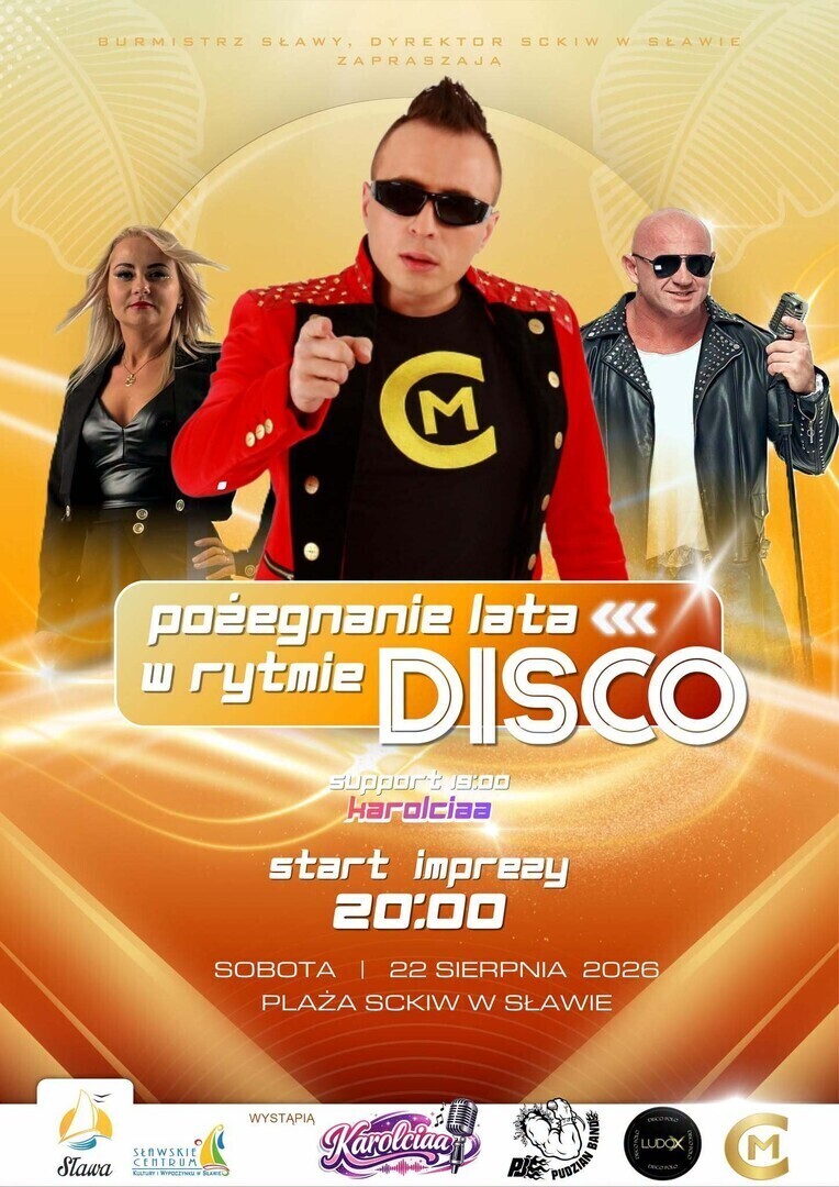 Pożegnanie Lata w Rytmie Disco 2026. Plakat