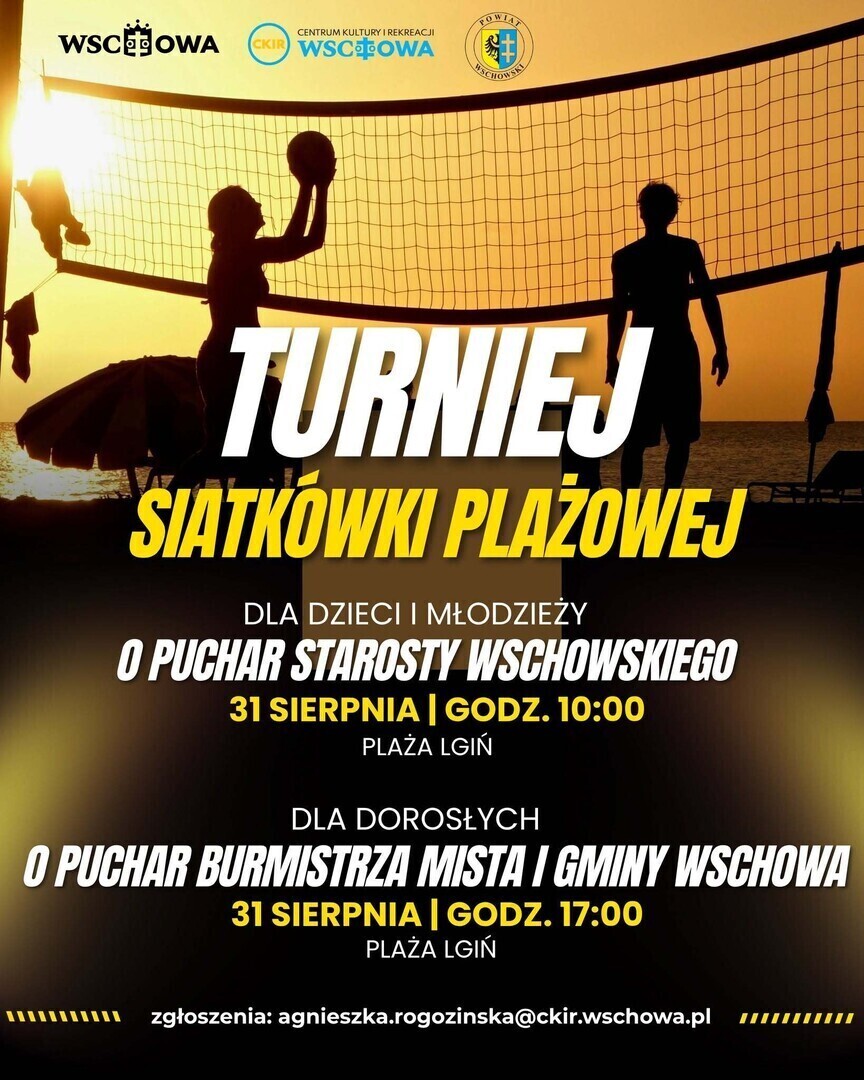 Turniej siatkówki plażowej