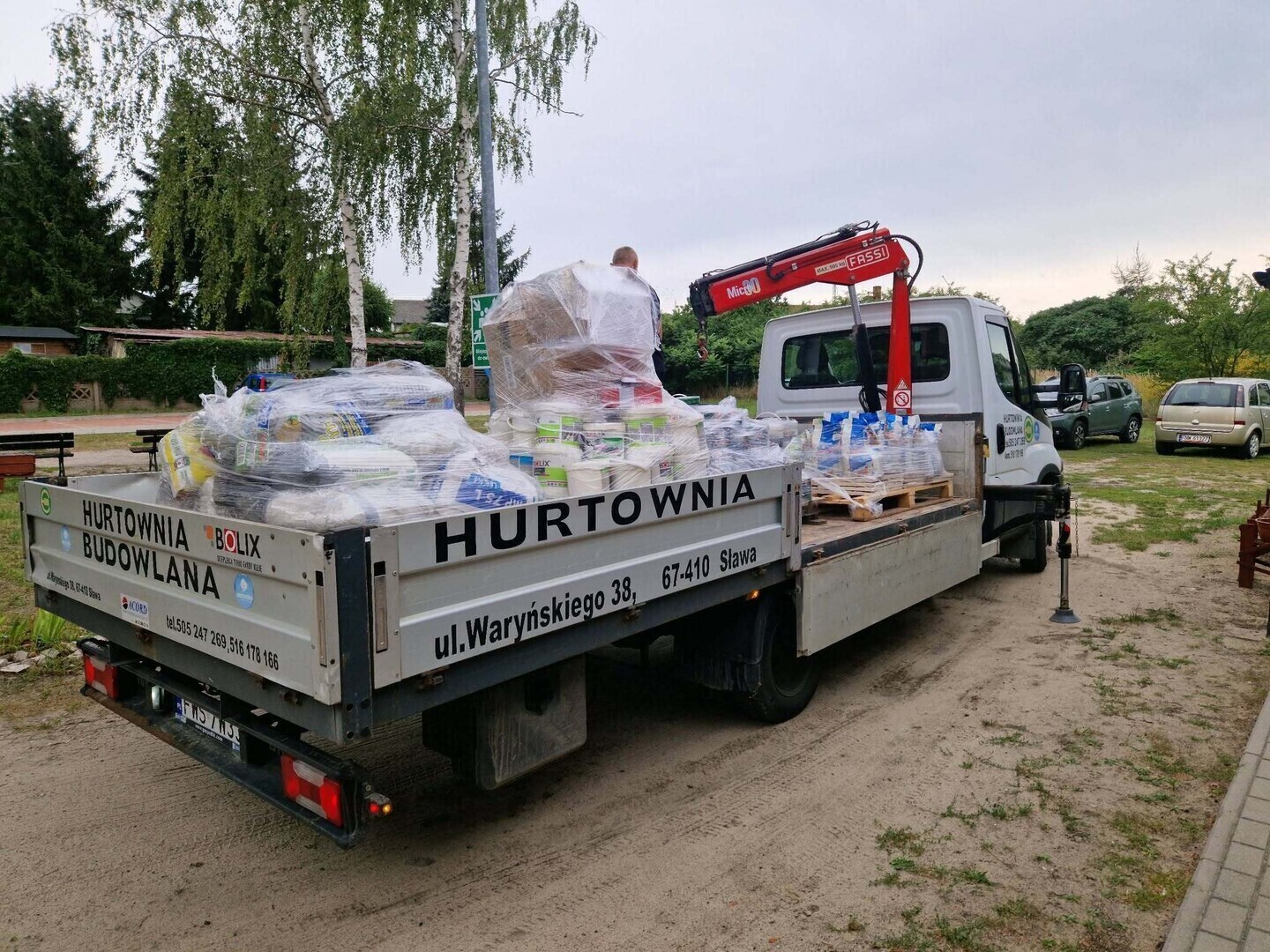 Wielkie serce firmy ze Sławy. Pszczółka Eurom pomogła pogorzelcom z Przybyszowa