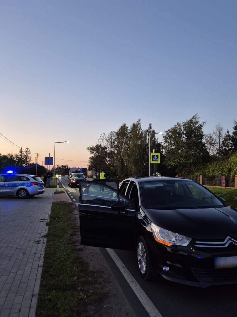 Zdarzenie drogowe pod Wschową