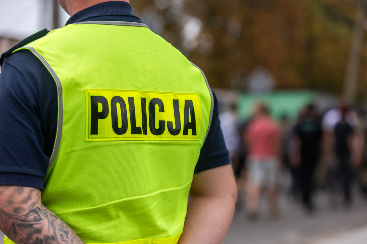 Policjant z KPP Wschowa