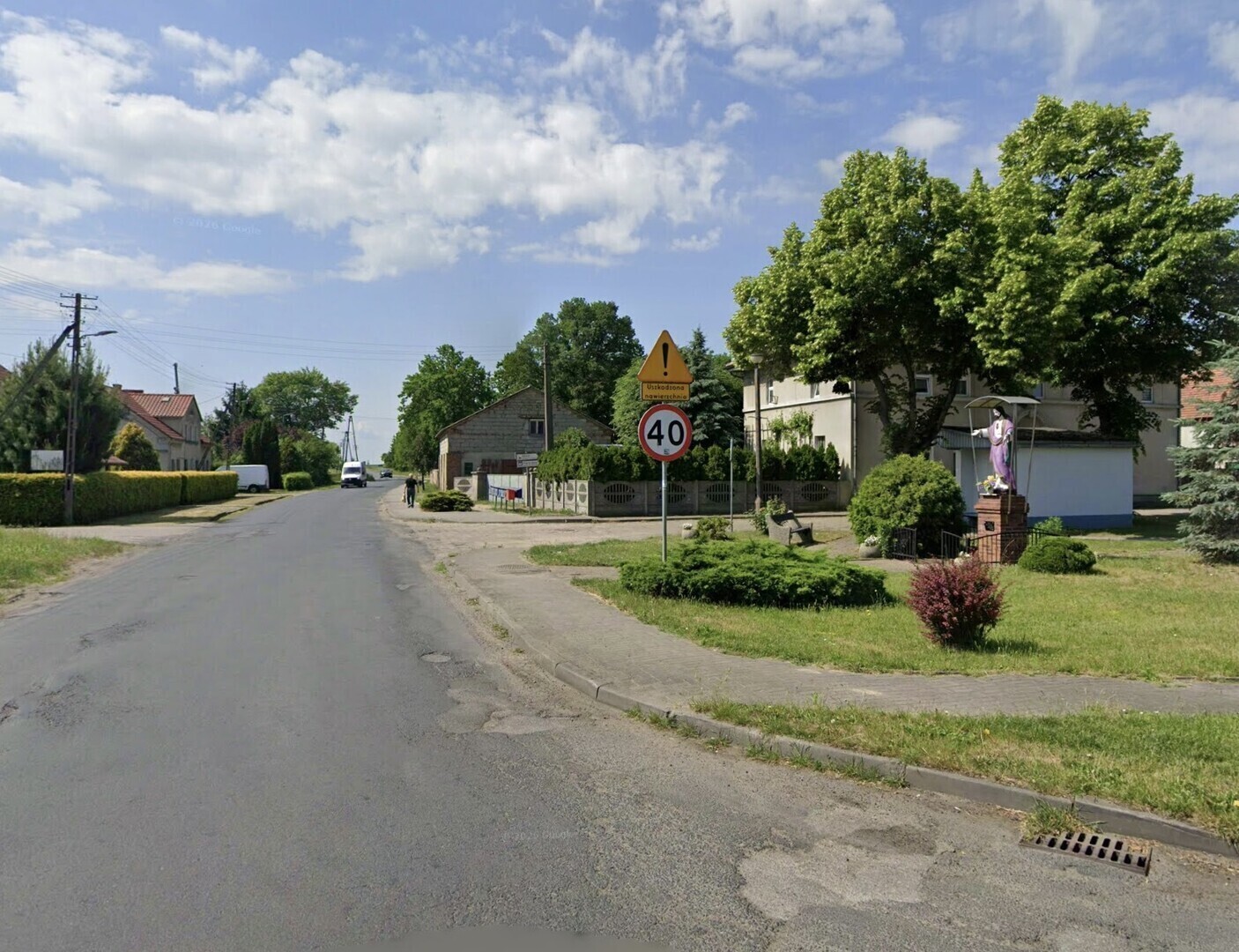 Osowa Sień w gminie Wschowa