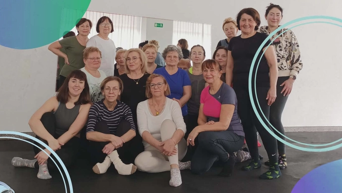 Wystartowała kolejna edycja „Aktywnego Seniora”. Zajęcia ruchowe prowadzi Aneta Małucka