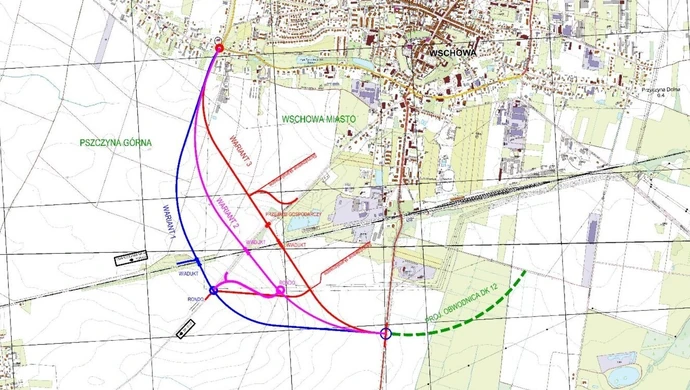 Który wariant obwodnicy Wschowy jest najlepszy? W CKiR odbędą się konsultacje społeczne