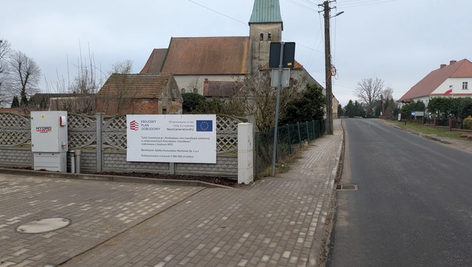 Kanalizacja w Konradowie i Kandlewie gotowa. Można składać wnioski o przyłączenie