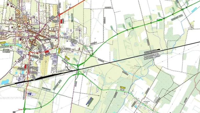 Wniosek o obwodnicę Wschowy u wojewody. Budowa ma ruszyć wiosną 2027