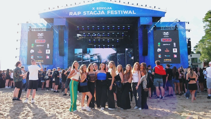 Rap Stacja Festiwal 2026 wystartował. Dziś pierwszy dzień koncertów na pięciu scenach [ZDJĘCIA]