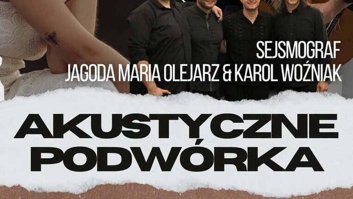 Akustyczne Podwórka znów na deptaku. Wystąpi duet ze Wschowy i muzycy z Wielkopolski