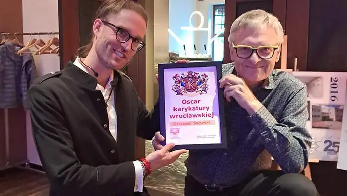 Oscar karykatury w woj. lubuskim? Poznaj Szczepana Sadurskiego