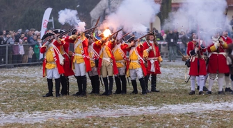 Rekonstrukcja Bitwy pod Wschową. Ponad 100 osób z siedmiu krajów starło się na Placu Kosynierów [ZDJĘCIA]