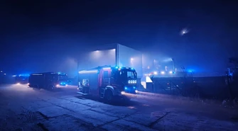 Dwa pożary w tej samej firmie. Strażacy interweniowali dwukrotnie w ciągu kilkunastu godzin