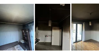 Pożar zniszczył dom nauczyciela i pielęgniarki. „Moi rodzice stracili dorobek życia”