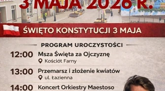 Wschowska Majówka 2026. Oficjalne otwarcie deptaka i kulinarne show Karola Okrasy