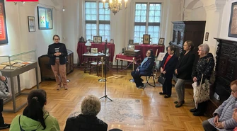 Noc Muzeów w MZW. Anna Napierała zaprezentowała kolekcję Stanisława Helsztyńskiego