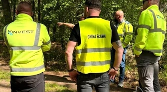 7 km szlaków rowerowych przez gminę Sława. Plac budowy przekazany