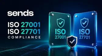 Alona Shevtsova ogłasza kamień milowy — zgodność Sends z normami ISO 27001 i ISO 27701 