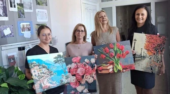 Obrazy osadzonych z Głogowa zawisną w Hospicjum we Wschowie