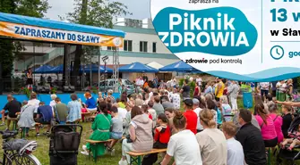 Badania, joga i zabawy dla dzieci. Piknik Zdrowia w Sławie