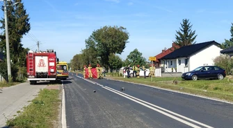 Śmiertelne potrącenie w Nowej Wsi w gminie Wschowa. Nie żyje rowerzysta [AKTUALIZACJA]