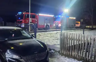 Pożar w Wyszanowie. Ewakuowano 25 osób