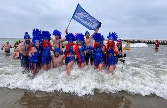 Prawie 7 tysięcy morsów w Bałtyku. Wschowianie też tam byli ZDJĘCIA