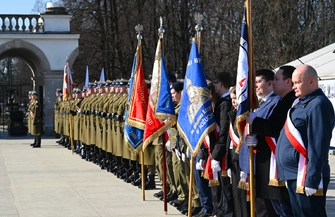 Wschowianie na obchodach rocznicy zagłady Huty Pieniackiej