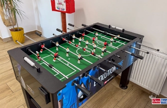 Pełnomocnik Rządu ds. Osób Niepełnosprawnych i dyrektor PFRON z wizytąw ŚDS w Siedlnicy ZDJĘCIA