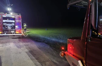 Pożar w domu we Wróblowie. Właściciela obudziła czujka dymu