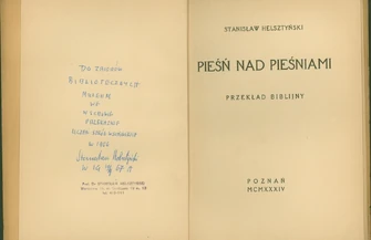 Ojciec chciał żeby został księdzem. On wybrał Szekspira a potem zapisał się w historii Wschowy. Kim był Stanisław Helsztyński