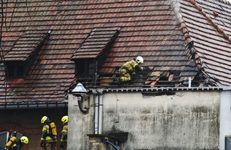 Pilne Pożar w szpitalu we Wschowie. Na miejscu służby WIDEO
