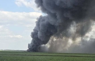 Pożar kurnika w Lipinikach. Na miejscu liczne zastępy straży