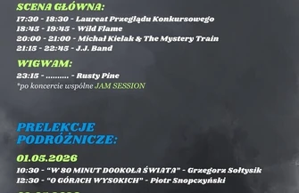 Harmonogram Las Woda Blues 2026. Cztery dni bluesa w Radzyniu