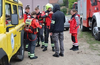 Zaginiony wędkarz nad Baryczą. Tak wyglądały ćwiczenia w Wyszanowie