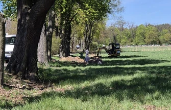 Nowe oświetlenie w Górczynie. Ruszyła budowa przy ul. Kasztanowej