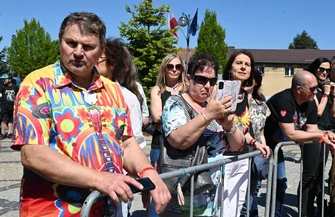 Kolejna gwiazda w sławskiej Alei Bluesa. Tym razem harmonijkarz Michał Kielak