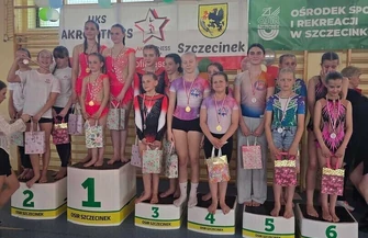 Zawodniczki Akro-Flik Wschowa