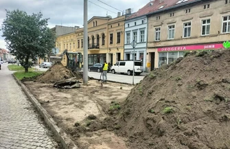 Gmina Wschowa zmienia krajobraz ul. Niepodległości