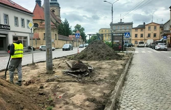 Gmina Wschowa zmienia krajobraz ul. Niepodległości