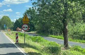 Trwa budowa ścieżki rowerowe na trasie Tylewice-Łysiny